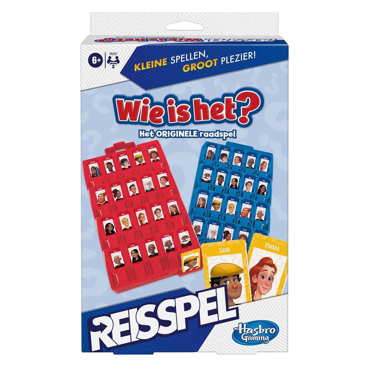 Hasbro Gaming Wie is het? Reisspel (Niederländisch, 2 Spieler) (F8257NS0)