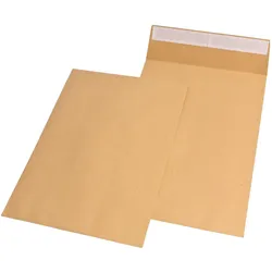 Mailmedia, Versandtasche + Luftpolstertasche, Versandtasche C4 HK 120g braun (100 Stk.)