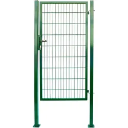 Doppelstabmatten Gartentor, ca. 100 x 160 cm – Moosgrün