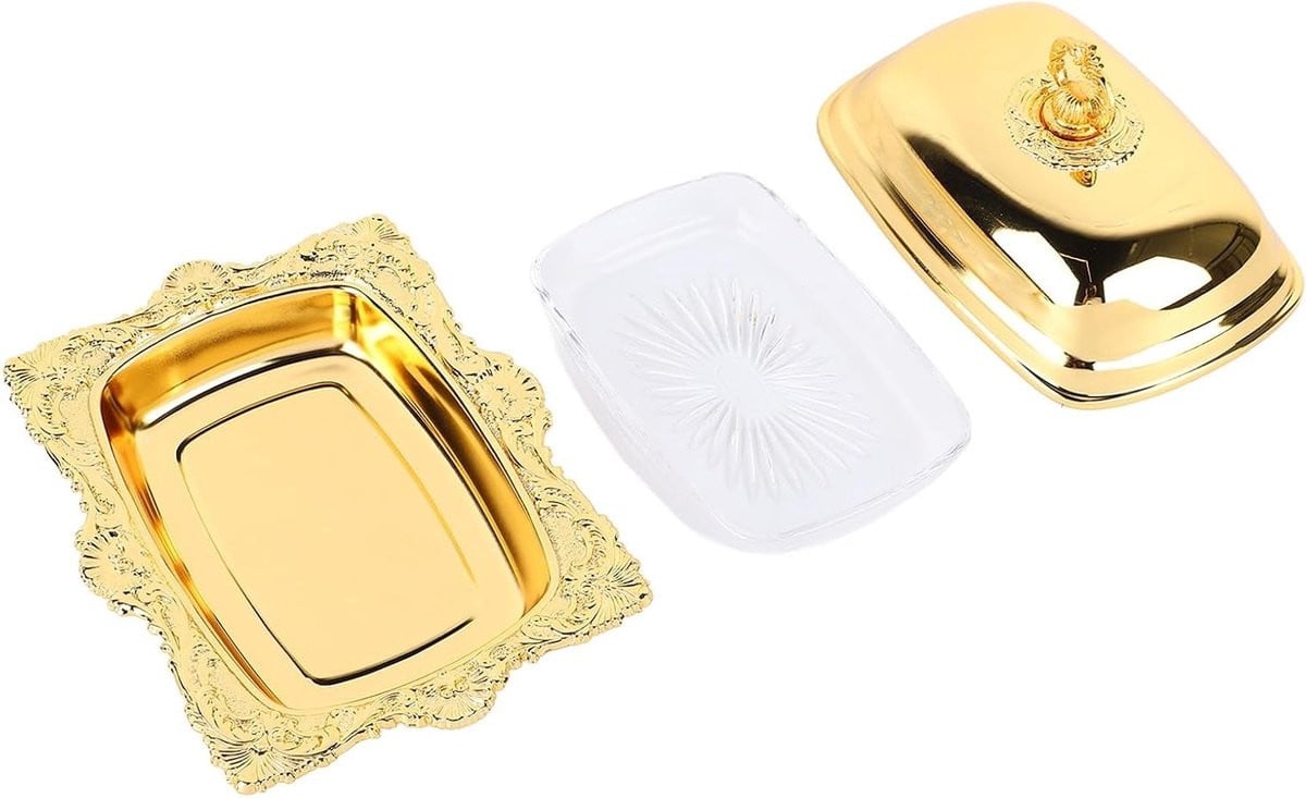 Unieke Vintage Europese Aluminium Botervloot, Multifunctionele Botervoorraad