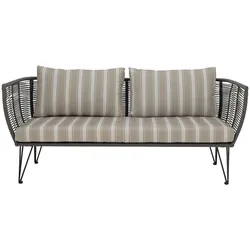 Bloomingville Gartensofa Mundo, L175 x B74 x H72cm, grün