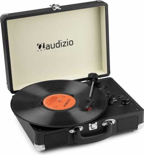 RP116BK Record Player Briefcase with BT In/Out TILBUD NU