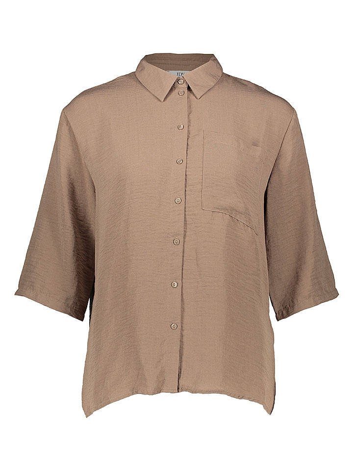 JDY Bluse "Divya Life" in Hellbraun - M