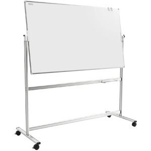 ALLboards Stativdrehtafel TOS1218P3, 120 x 180 cm Whiteboard mit Ständer, emailliert