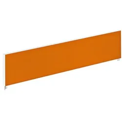Paperflow Tischtrennwand für easyDesk Doppelschreibtische 140 cm orange, 140x33x4 cm