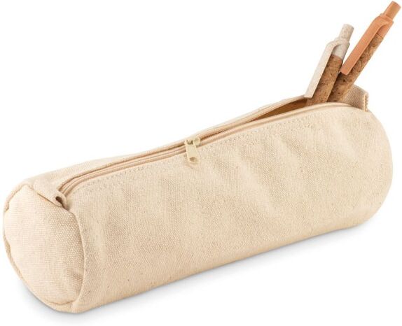 Trousse personnalisable en coton NATU POUCH beige