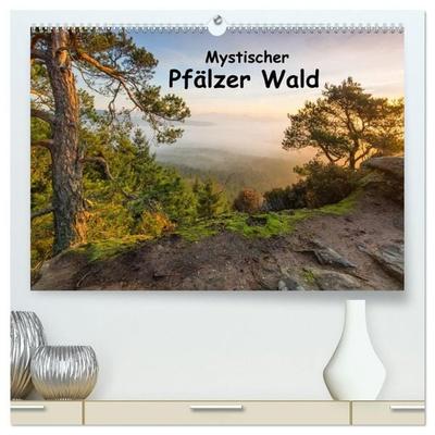 Mystischer Pfälzer Wald (hochwertiger Premium Wandkalender 2027 DIN A2 quer), Kunstdruck in Hochglanz