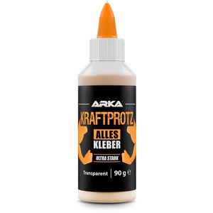 Kraftprotz Alleskleber 90g, Kraftkleber, mit Lösungsmittel, wasserfest