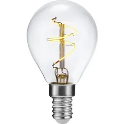 SPL | LED-Faden | Kleine Fassung E14 | Globelamp | Farblos | 45mm | 3.2W