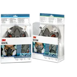 3M Deutschland Halbmasken-Set 6212M (VE4)