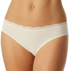 Schiesser Unique Cotton Rio Brief With Lace Crème Baumwolle 46 Damen