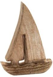 IH Casa Decor Mango Wood Décor Sailboat - Set of 2
