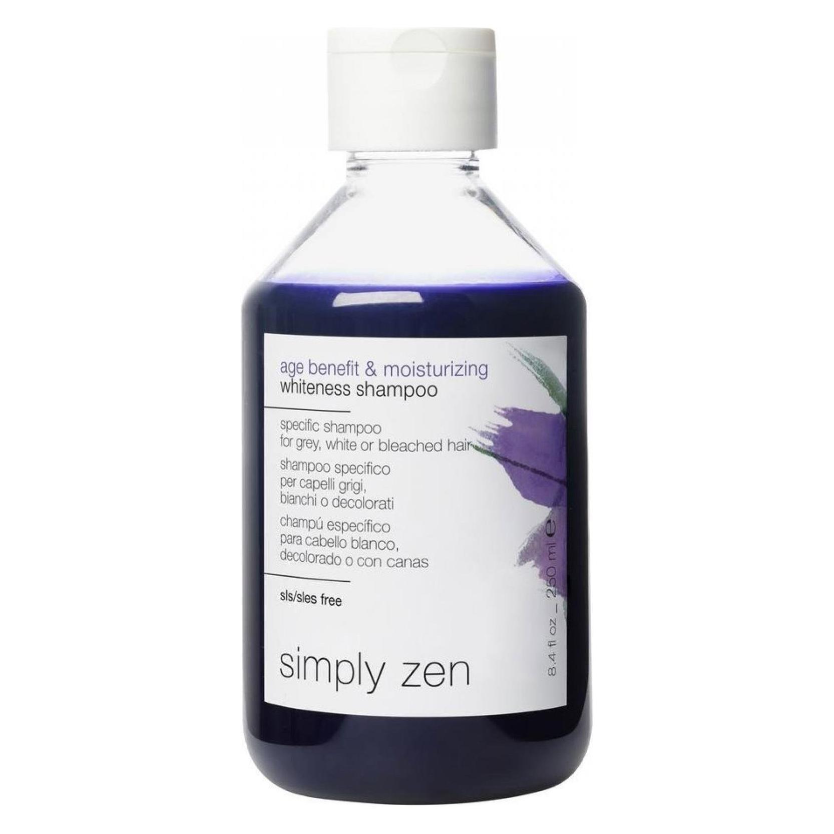 Simply Zen Age Benefit & Moisturizing Whiteness Shampoo 250 ml (Flüssiges Shampoo, 250 ml) (17,506)