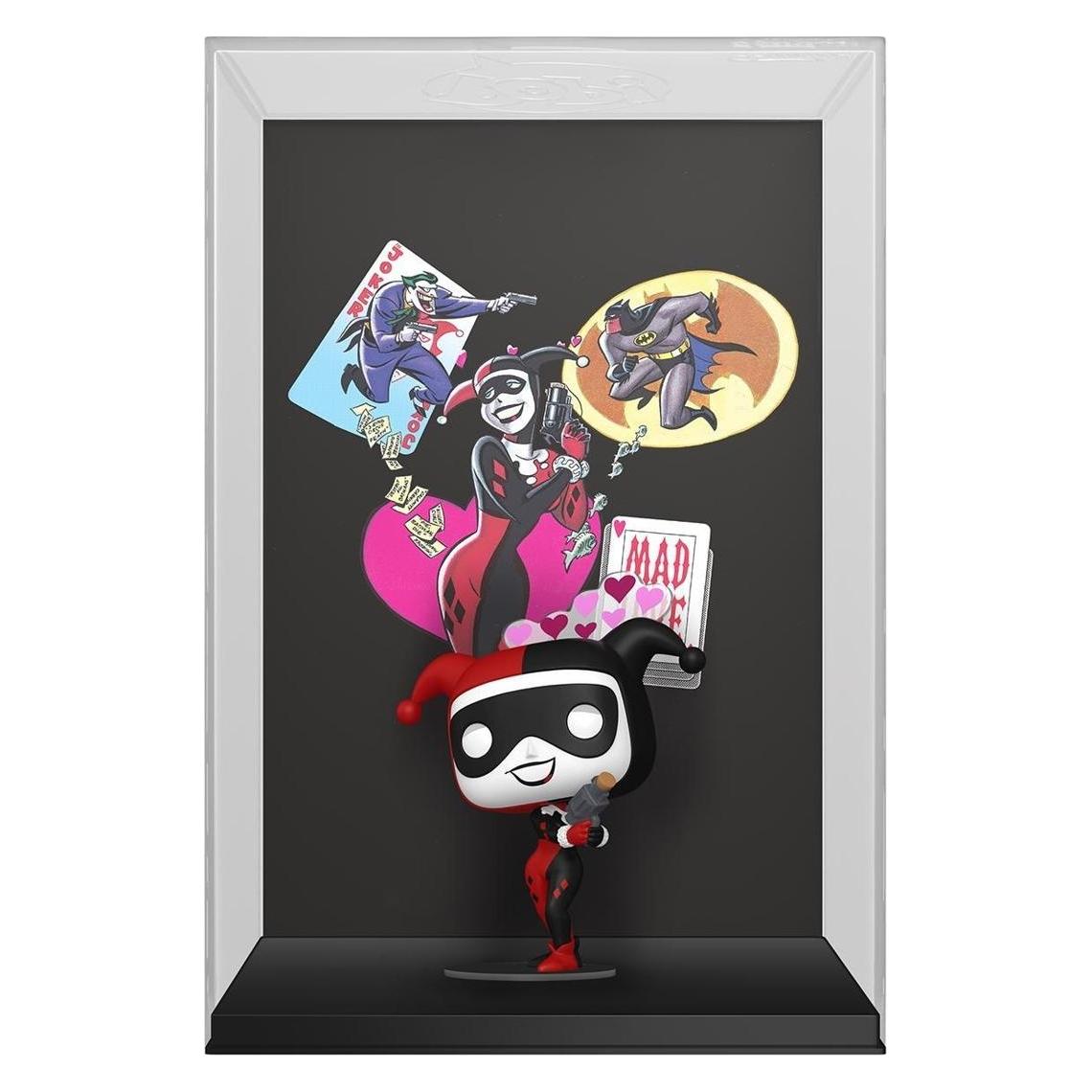 Funko DC Comics POP! Comic Covers Vinyl Figurine Harley Quinn 9 cm (FK93381)
