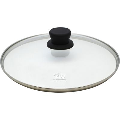 Deckel ELO BASIC "Juwel", transparent, Ø:24cm, Glas, Deckel, Topfdeckel, aus hitzebeständigem Glas