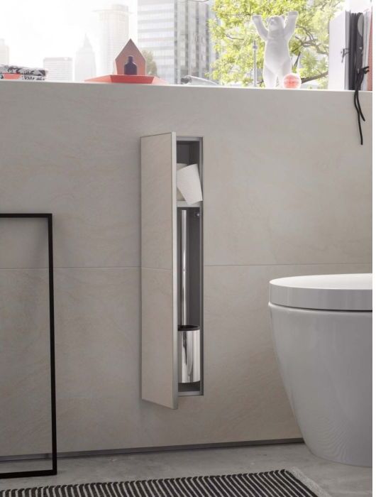 Emco Asis Plus WC-Modul 975611006 Anschlag links, Unterputzmodul, befliesbar