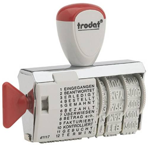 Trodat 54340 Wortbandstempel Schwarz 56 x 4 mm (B x H)