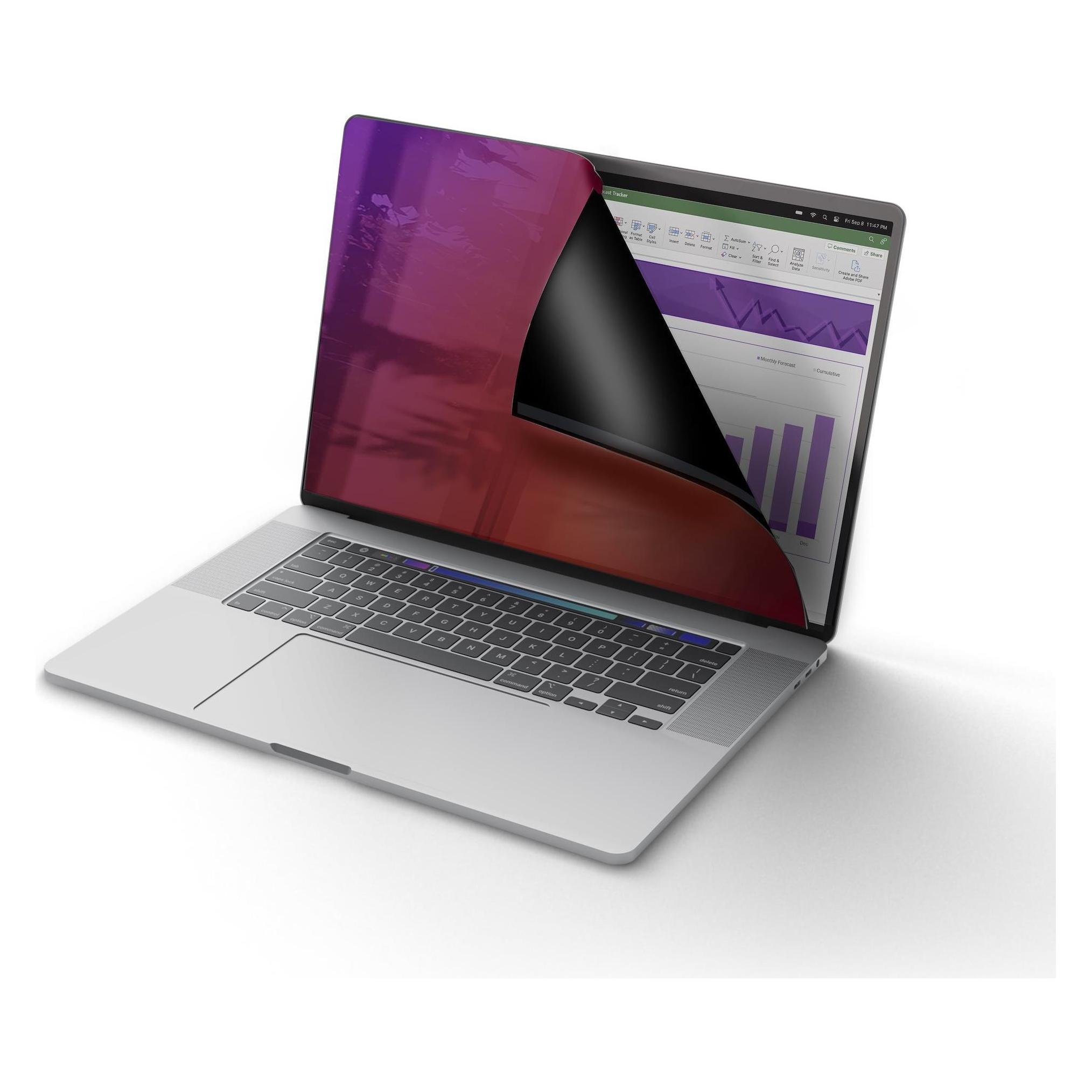 StarTech COM 35,56cm 14Zoll MacBook Pro 21/23 Blickschutz Doppelseitiger Laptop Goldfilter mit Erhöh (14", 16:9) (142MG-PRIVACY-SCREEN)