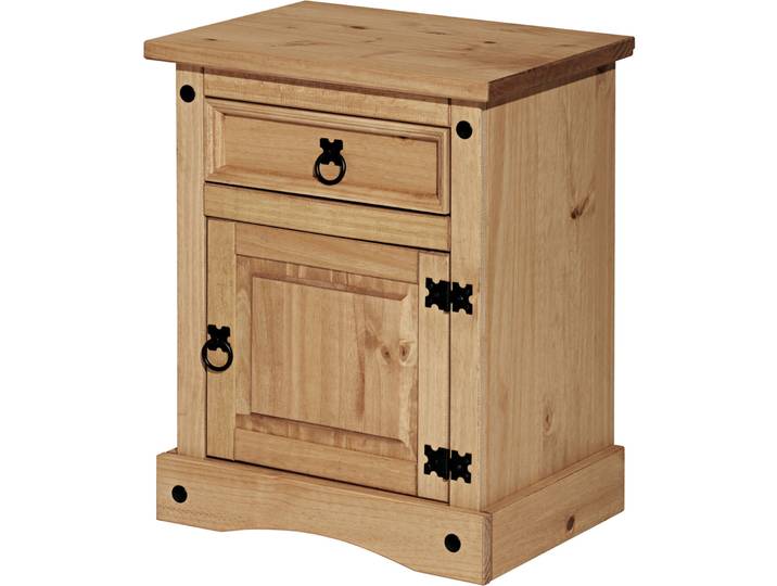 Nachttisch Julio Natur Kiefer B 53 H 67 cm