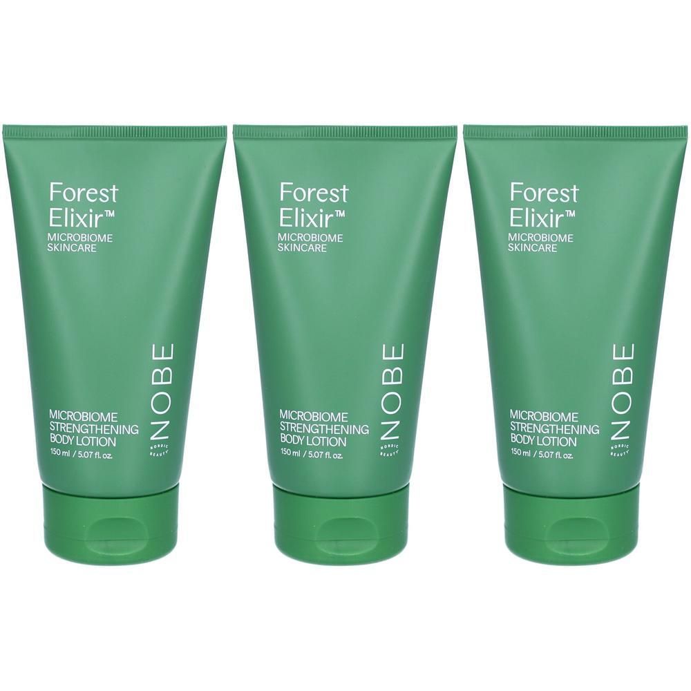 Nobe Forest Elixir Microbiome Strengthening Body Lotion 150 ml x3 3x150