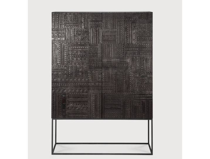Ethnicraft Tabwa Indoor Schrank Teakholz Off White 126x180 cm