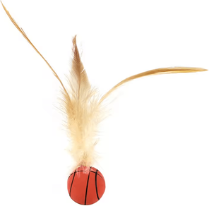 Inspire Curations FeatherBounce Interactive Training Ball For Cats basketball