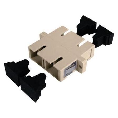 Générique Fiber Optic Adapter Duplex Single Mode SC/SC (395302)