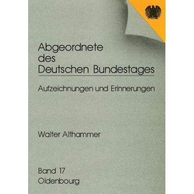 Walter Althammer, Gebundene Ausgabe von Walter Althammer, De Gruyter Oldenbourg, 978-3-486-56583-6