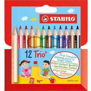 Stabilo Trio dick Swano 205/12-01 Buntstifte, 12 Stück