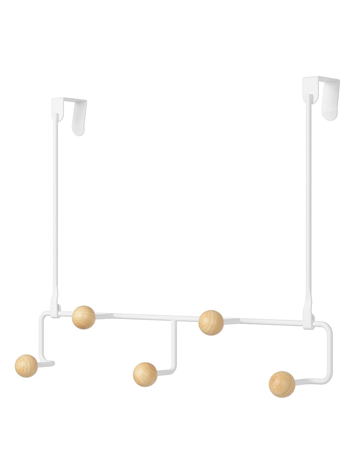 umbra Türgarderobe ''Estique'' in Weiß/ Beige - (B)39 x (H)30 x (T)10 cm - onesize