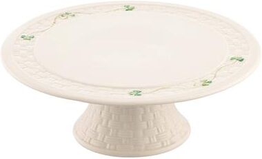 Belleek Shamrock Cake Stand