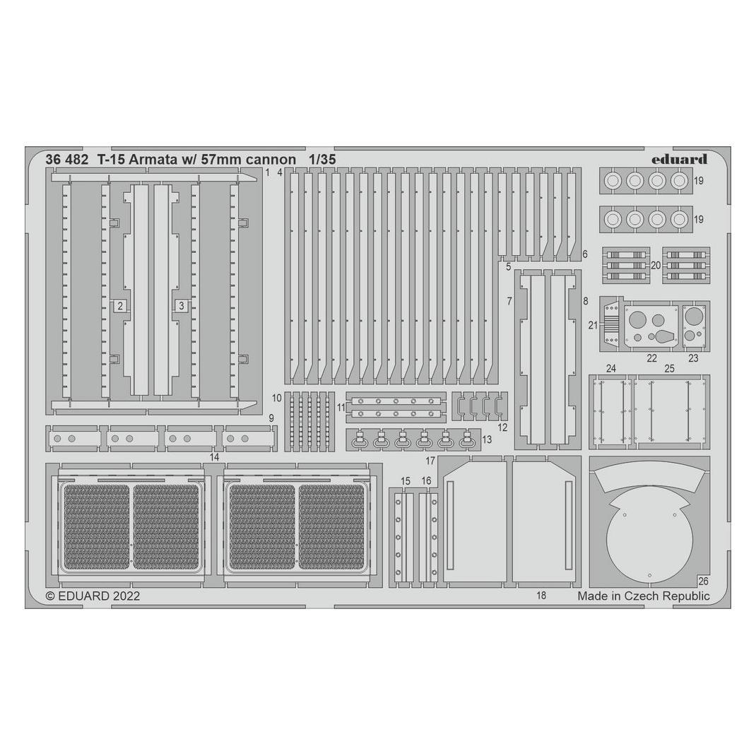 Eduard T-15 Armata w/ 57mm cannon 1/35 (36482)