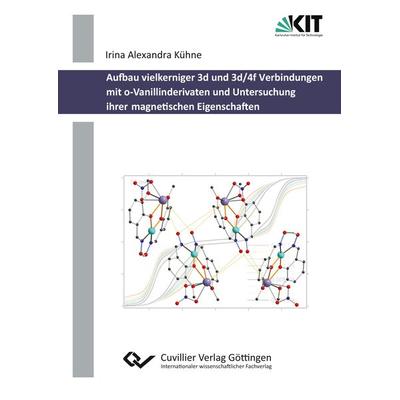 Aufbau vielkerniger 3d und 3d/4f Verbindungen mit o-Vanillinderivaten und Untersuchung ihrer magnetischen Eigenschaften, Taschenbuch von Irina