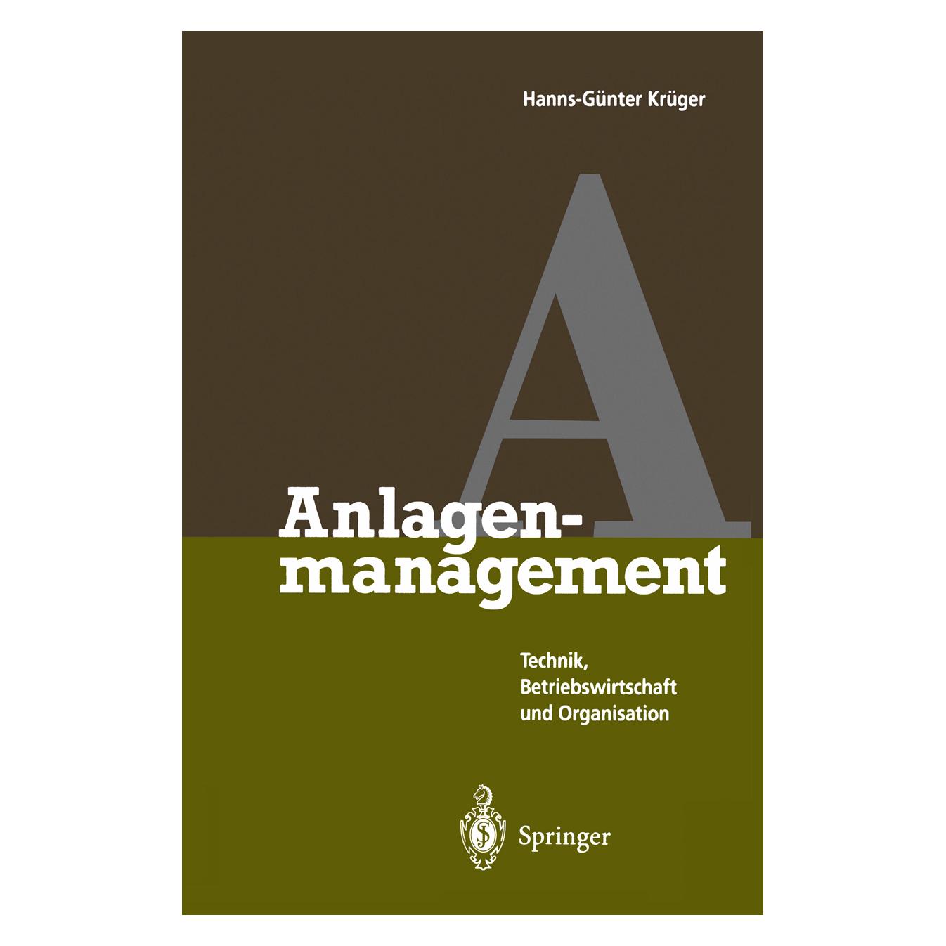 Springer Anlagenmanagement (Deutsch, Softcover, Hanns-Günter Krüger) (9236782)