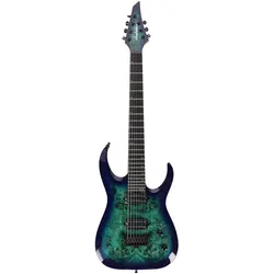 Jackson Pro Series Signature Misha Mansoor Juggernaut HT7P Chlorine Burst - E-Gitarre