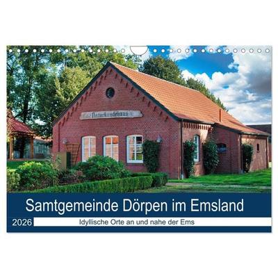 Samtgemeinde Dörpen im Emsland (Wandkalender 2026 DIN A4 quer), CALVENDO Monatskalender