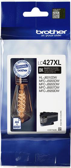 Brother - Tintenpatrone LC-427XLBK schwarz | 5 Stück