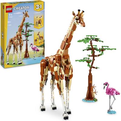 Konstruktionsspielsteine LEGO "Tiersafari (31150), LEGO Creator 3in1", bunt, Spielbausteine, Kinder, Kunststoff, Made in Europe