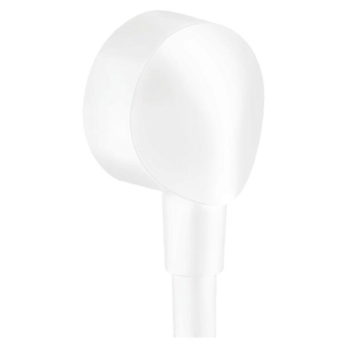 hansgrohe Fixfit E Schlauchanschluss 27454700 DN 15, ohne Rückflussverhinderer, mattweiß
