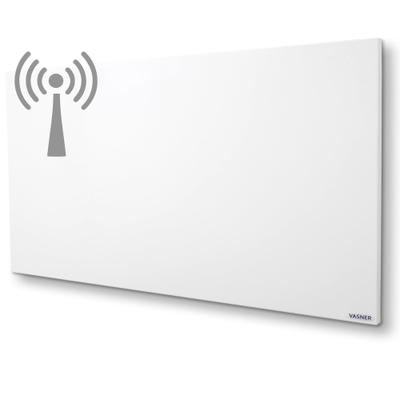 VASNER Infrarotheizung "Citara M RX 900 W", weiß, B/H/T: 120cm x 60cm x 2,5cm, 900 W, rechts, Heizkörper, Metall Heizpaneel weiß mit Funkempfänger