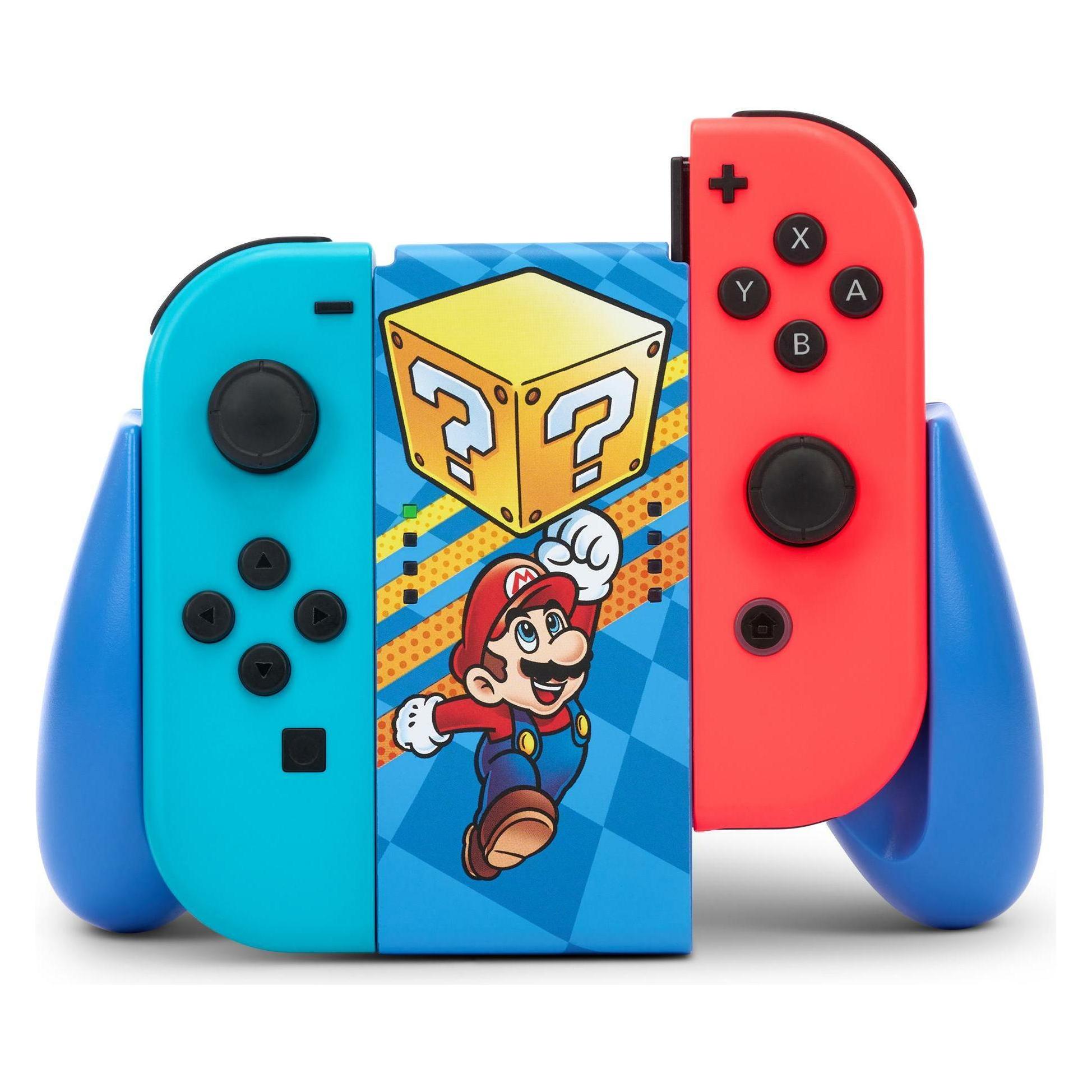 PowerA Joy-Con Comfort Grip - Mystery Block Mario (Switch) (NSAC0134-01)