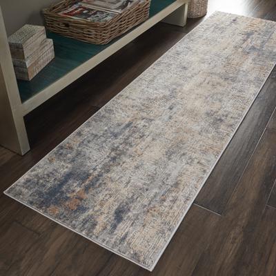Nourison Rustic Textures Distressed Contemporary Abstract Area Rug