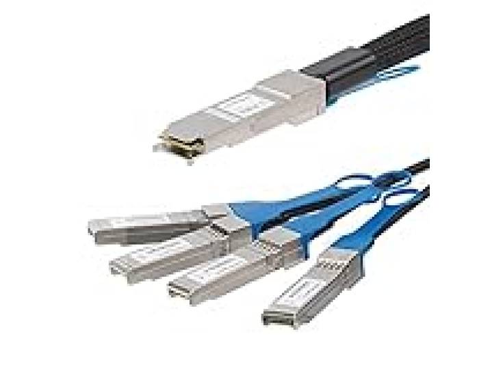 StarTech Câble QSFP+ vers 4x SFP+ connexion directe 3m, DAC (QSFP4SFPPC3M)