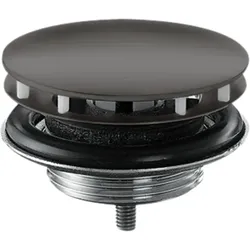hansgrohe AXOR Ablaufgarnitur, nicht verschließbar, 51301340, Farbe: Brushed Black Chrome