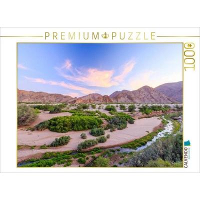 CALVENDO Puzzle Hoanib, Khowarib-Schlucht | 1000 Teile Lege-Größe 64 × 48 cm Foto-Puzzle für glückliche Stunden