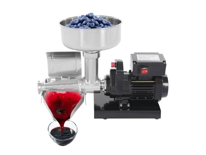 450W Elektrische Tomatenpresse Aus Edelstahl, PassiergeräT & Saucenbereiter Passiermühle, Obstmühle & Kartoffelpresse, 220V, 49,5x25x34,5cm, 10kg, für Sauce/Marmelade, leicht zu reinigen