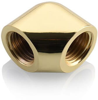 Bykski CC-EW90-V2-GD 90&deg; Winkel Female/Female V2 G1/4 Gold
