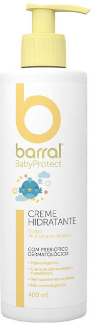 Barral BabyProtect Creme Hidratante 400ml