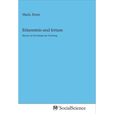Erkenntnis und Irrtum, Taschenbuch von , MV-SocialScience, 978-3-96882-034-7