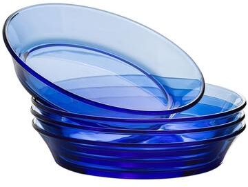 STP Goods Borosilicate Glass Pasta & Salad Bowl Set of 4